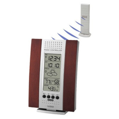La Crosse Technology La Crosse Wood Indoor/Outdoor Thermometer WS-7014CH-IT