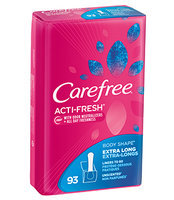 Carefree® Acti-Fresh® Extra Long Liners