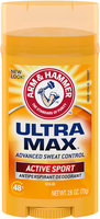 ARM & HAMMER™ ULTRAMAX™ Solid Antiperspirant Deodorant Active Sport