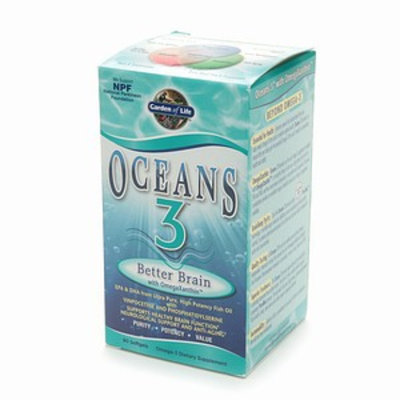 Garden of Life Oceans 3 Better Brain with OmegaXanthin