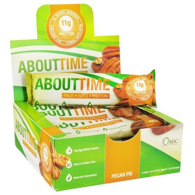 About Time 100% All Natural Fruit, Nuts & Protein Bar, Pecan Pie Flavor