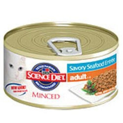 Hill's Science Diet Hill's Science Diet Adult Indoor Cat Entree Minced Cat Food, 24-Pack