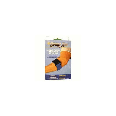 Sportaid Elbow Brace Sportaid, Tennis Elbow Brace, Neoprene Support, Blue, Universal - 1 Each