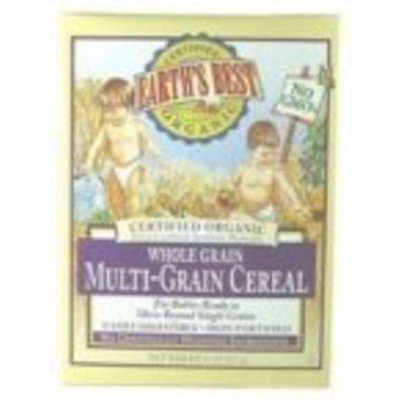 Earth's Best Organic Whole Grain Multi-Grain Cereal, 8-ounce Boxes (Case of 12)