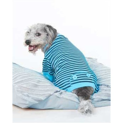 Fashion Pet Blue STRIPED PJ'S, Medium