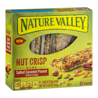 Nature Valley™ Nut Crisp Bars Salted Caramel Peanut