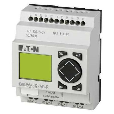 EATON EASY512-AC-R Programmable Relay, 110/240V