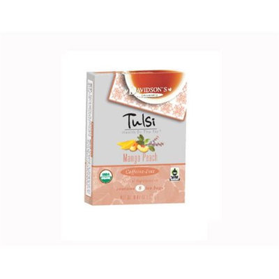 Davidson's Tea Davidson Organic Tea 2362 Tulsi Mango Peach Tea Box of 8