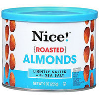 Nice! Roasted Almonds Lightly Salted with Sea Salt