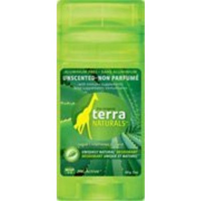 Terra Firma Naturals Deodorant Stick Unscented (Aluminum Free) 60 Grams