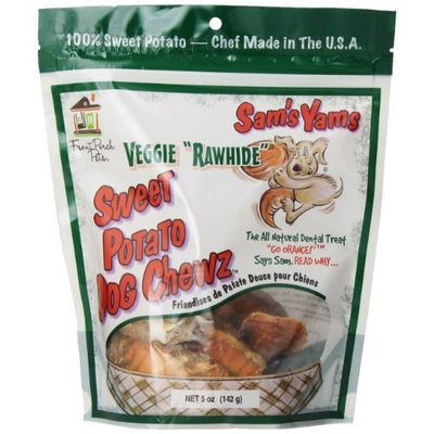 Sam's Yams Veggie Rawhide Sweet Potato Dog Treats
