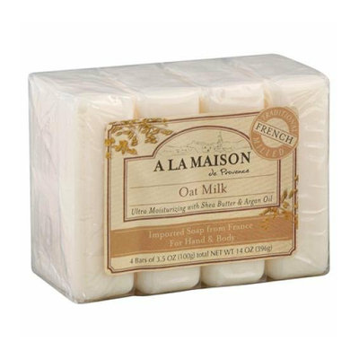A La Maison Bar Soap Oat Milk Value4 Pack