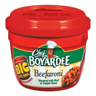 Chef BOYARDEE Chef Boyardee Beefaroni Big Size Bowl 14.25 oz