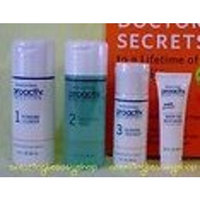 Proactiv 4 Piece Set, Cleanser, Toner, Repairing Treatment & Green Tea Moisturizer,