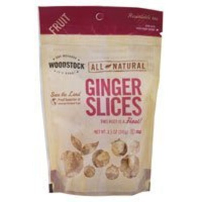 Woodstock Farms - Dried Unsulphured Ginger Slices - 8.5 oz.