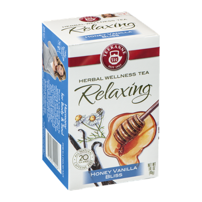 Teekanne Herbal Wellness Tea Relaxing Honey Vanilla Bliss