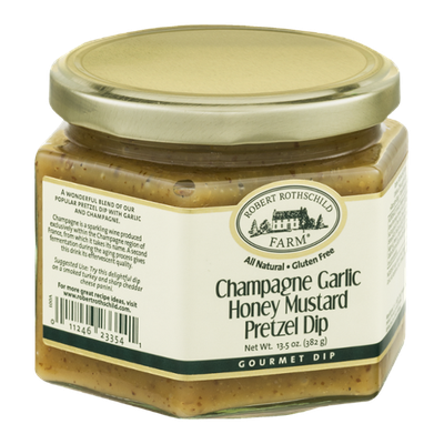 Robert Rothschild Farm Champagne Garlic Honey Mustard Pretzel Dip