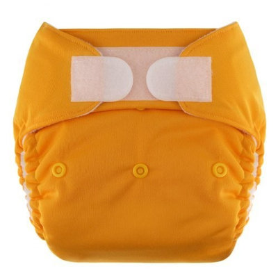 Blueberry Deluxe Hook/Loop Diaper, Kiwi (Discontinued by Manufacturer)