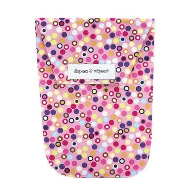 Diapees And Wipees diapees & wipees Diaper Pouch - Hot Dot