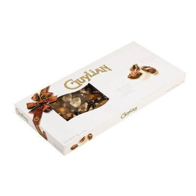 Guylian Seashell Window Brown Ribbon Gift Box, 17.63-Ounce Boxes