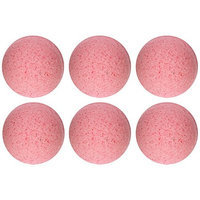 Me! Bath Bath Bomb Fizz - Mini Scoops Pomegranate - Drop One In Your Tub To Exfoliate and Moisturize Your Skin, 6 Pack