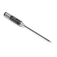HUDY ULTIMATE PROFESSIONAL R/C TOOL ALLEN WRENCH+ BALL REPL.TIP 4.0X120 MM #134040