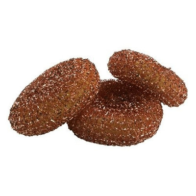 Dawn 437779 100% Copper Mesh Scrubbers, 3 Count (Pack of 3)
