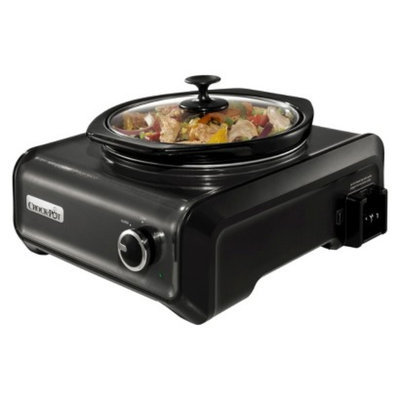 Crock Pot Crock-Pot Hook Up Connectable Entertaining System, 2-Quart - Black