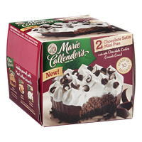 Marie Callender's Mini Pies Chocolate Satin - 2 CT