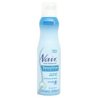 Sensitive Formula Gel Cream For Body Hair Remover Spring Essence by Nair for Women - 5.4 oz Cream