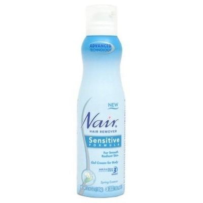 Sensitive Formula Gel Cream For Body Hair Remover Spring Essence by Nair for Women - 5.4 oz Cream