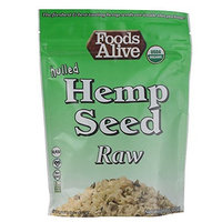 Foods Alive Organic Hulled Hemp Seeds Raw -- 8 oz