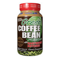 Fusion Diet Systems Green Coffee Bean with Raspberry Ketones, Veggie Caps