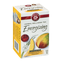 Teekanne Herbal Wellness Tea Energizing Passionfruit Mango - 20 CT