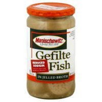 Manischewitz, Fish, Gefilte, Red Slm, 12/24 Oz