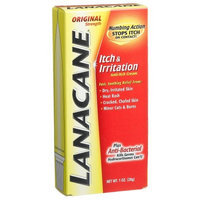 Lanacane Cream, Itch & Irritation, Original Strength, 1-Ounce Boxes (Pack of 4)
