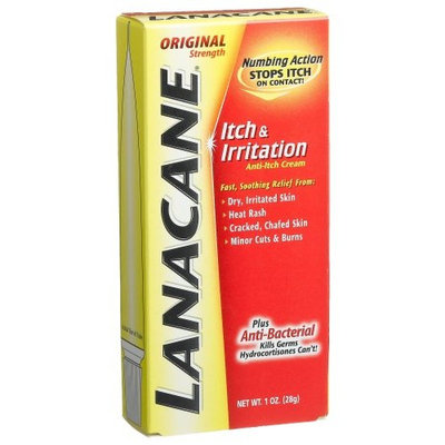 Lanacane Cream, Itch & Irritation, Original Strength, 1-Ounce Boxes (Pack of 4)