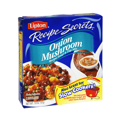 Lipton® Recipe Secrets Onion Mushroom Recipe Soup & Dip Mix