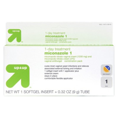 up & up up&up Minconazole 1 Viginal Antifungal Cream - 0.32 oz