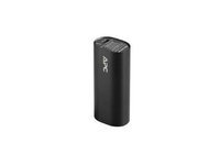 Apc - American Power Company APC Mobile Power Pack, 3000mAh Li-ion Cylinder, Black