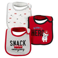 Just One You Made by Carter's Just One YouMade by Carter's Newborn Boys' 3 Pack Fire Truck Bib Set -