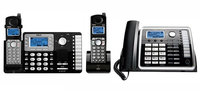 GE/RCA 25212-25055RE1-25260 2-Line DECT 6.0 Corded-Cordless Phone Comb