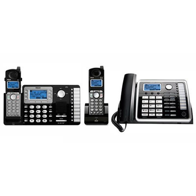 GE/RCA 25212-25055RE1-25260 2-Line DECT 6.0 Corded-Cordless Phone Comb
