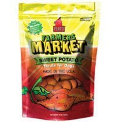 Plato Pet Products Farmers Market Sweet Potato Dog Treats