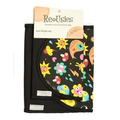 ReUsies 2 Pack Snack and Sandwich Reusable Bags, Camo
