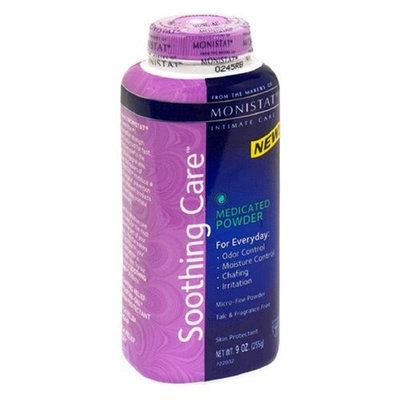 Monistat Soothing Care Medicated Powder, 9-Ounce Bottles (Pack of 4)