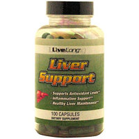 Livelong Nutrition Live Long Nutrition Liver Support 100 Capsules