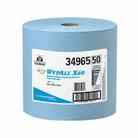 Kimberly-Clark Professional - Wypall X60 Wipers Wypall X60 Teri Wipers Jumbo Roll Blue 1100: 412-34965 - wypall x60 teri wipers jumbo roll blue 1100