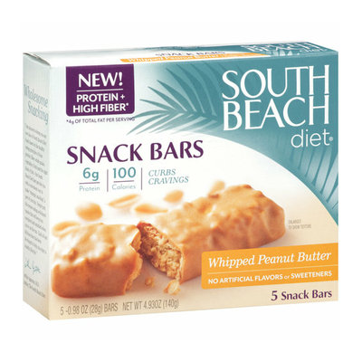 South Beach Diet Whipped Peanut Butter Snack Bars