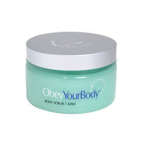 Obey Your Body Mineral Body Salt Scrub Treatment Exfoliating Kiwi - ADSBeauty
